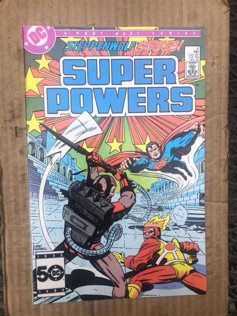 Super Powers 4 1985 Comic Books Copper Age Dc Comics Superman