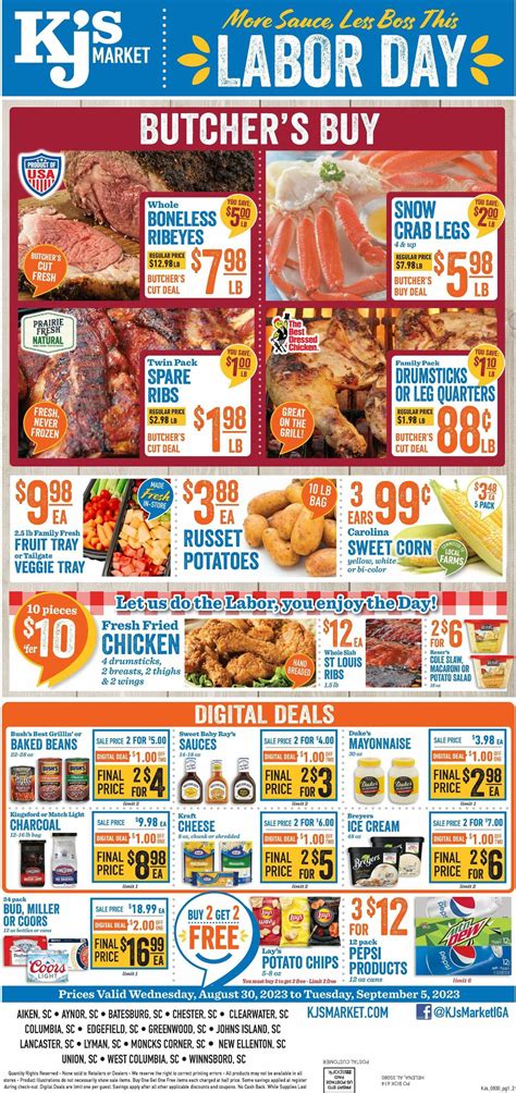 KJ´s Market Ad Circular - 08/30 - 09/05/2023 | Rabato