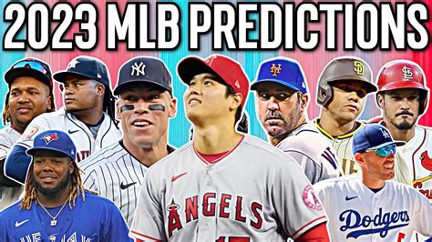 Mlb 2023 Predictions Divisions Awards World Series Win Big Sports