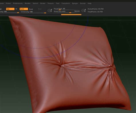 Zbrush Cloth Brushes Guide To Steps Of Zbrush Cloth Brushes