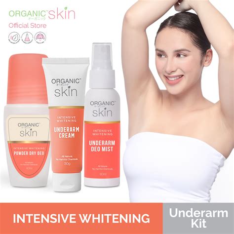 Organic Skin Japan Intensive Whitening Underarm Kit With Under Arm