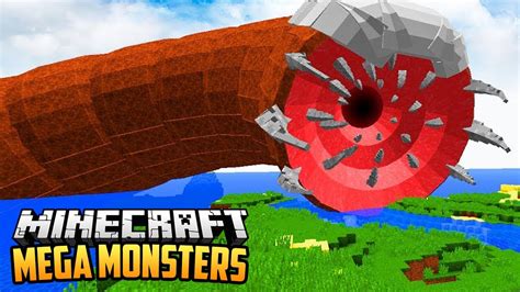 Mega Monsters Mod Minecraft Mod Showcase Youtube