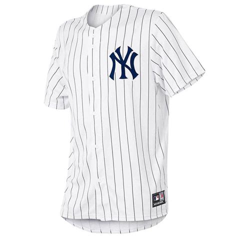 New York Yankees Majestic Mlb Fan Replica Jersey White Us Sports