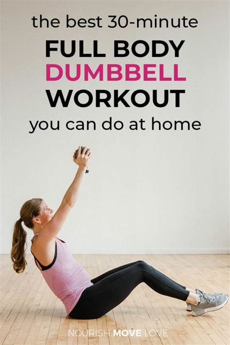 Getting Fit Has Never Been So Easy With This Minute Full Body Dumbbell Workout Video It S