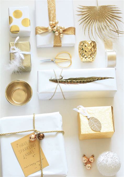 Beautiful White And Gold T Wrapping Inexpensive Yet