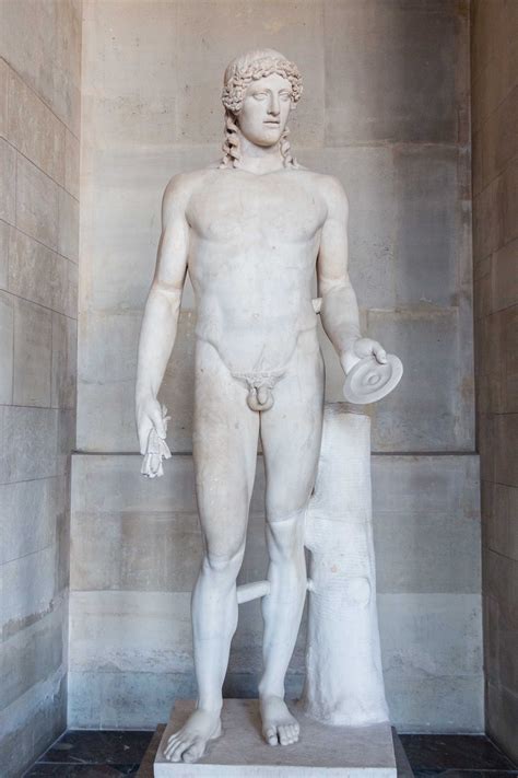 Le Louvre Apollon Statues Musée Du Louvre 1er Arrondissement Paris