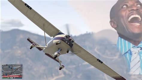 Gta 5 Plane Stunts Close To Ground Youtube
