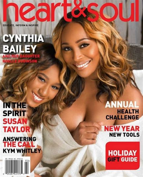 Cynthia Bailey And Daughter Noelle Robinson Share First Magazine Cover