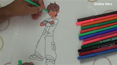 Tazmanya canavarını sevmeyen var mı? Ben Ten Boyama