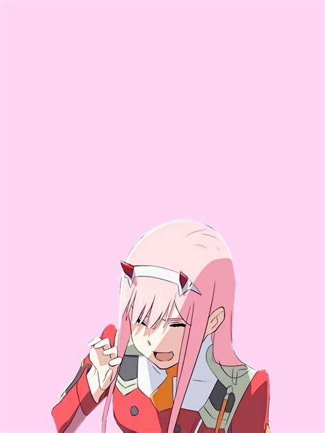 Zero Two Laughing Iphone Case For Sale By Emilywysz Redbubble