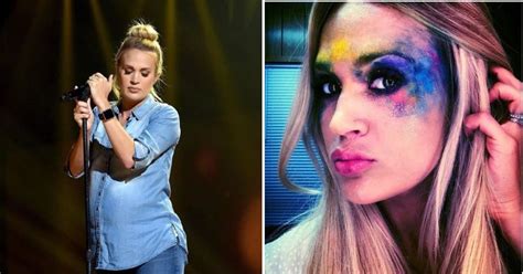 Carrie underwood, luke bryan, katy perry and more tease las vegas residencies at new resorts world. Carrie Underwood Shamed For Looking Different After Facial ...