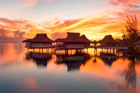 Bora Bora Sunrise Wallpapers Top Free Bora Bora Sunrise Backgrounds