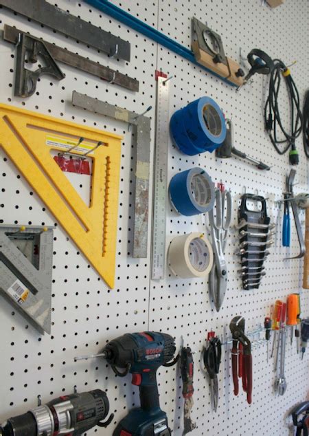 6 Clutch Diy Pegboard Ideas Thatll Make Your Garage Smile