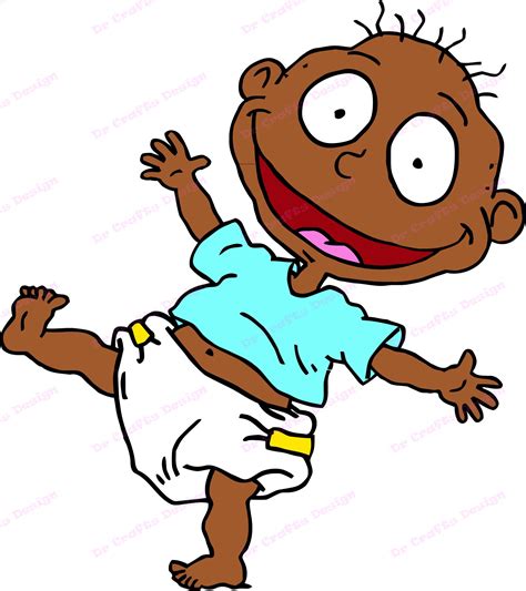 Download Tommy Pickles African American Rugrats SVG 1 svg dxf | Etsy