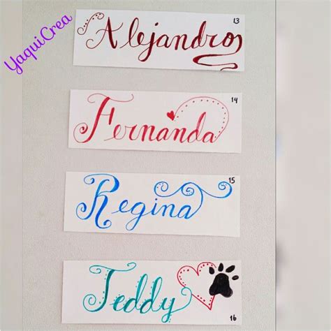 Yaqui Crea Tiene Más Ideas De Escribir Nombres Con Lettering Moldes