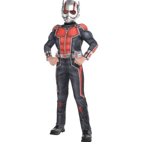Boys Ant Man Muscle Costume Marvel Ant Man Cosplay Costumes For Men