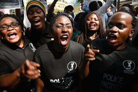 See The Powerful Photos From The Ugandan Womens March