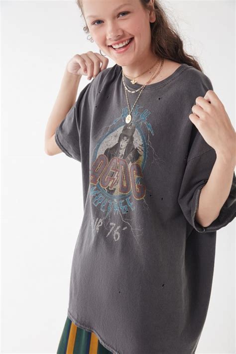 If you're still in two minds about ac dc t shirt and are thinking about choosing a similar product, aliexpress is a great place to compare prices and sellers. AC/DC High Voltage T-Shirt Dress | Urban Outfitters
