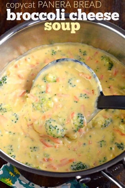 Copycat Panera Broccoli Cheese Soup Recipe 2024