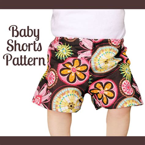Simple Baby Shorts Pattern Baby Shorts Pattern Sewing Baby Clothes