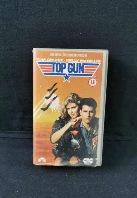 Top Gun Vhs 80s Classic Tom Cruise Movie £799 Picclick Uk