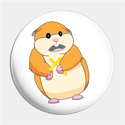 Scared Hamster With Cross Meme Hammond Meme Pin Teepublic