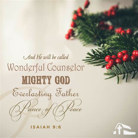 Abcs Of Christmas P Isaiah 96 Merry Christmas Wishes Christmas