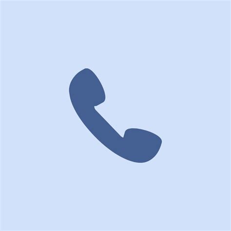 Shade Of Blue Phone Icon Phone Icon App Icon Icon