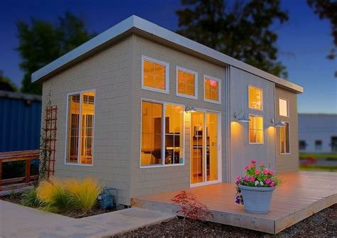 northwest series what can you do with 400 square feet small prefab homes modern tiny house
