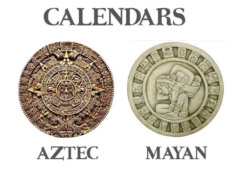 Diferencias Entre El Calendario Maya Y El Calendario Gregoriano