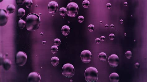 Purple Water Bubbles 4k 5k Hd Purple Wallpapers Hd Wallpapers Id 37025