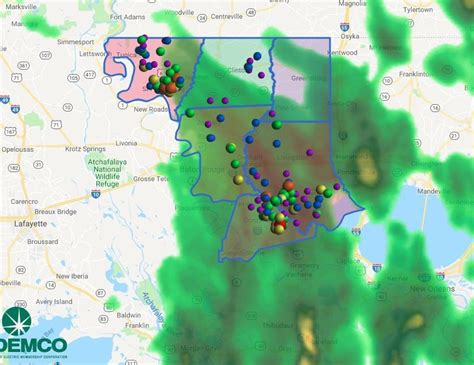 Cleco Power Outage Map A Comprehensive Guide World Map Colored