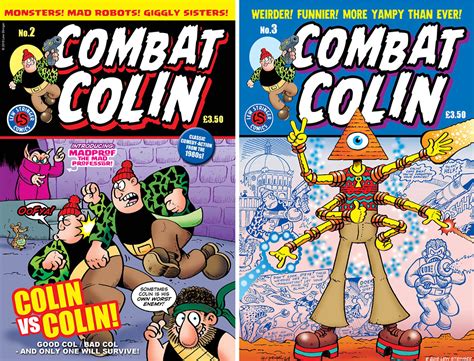 Lew Stringer Comics Combat Colin Comics Still In Stock