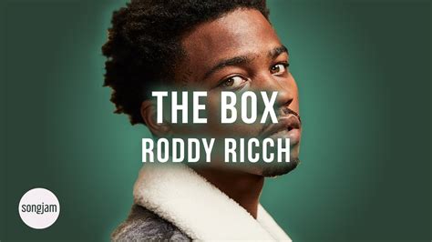 Roddy Ricch The Box Official Karaoke Instrumental Songjam Youtube