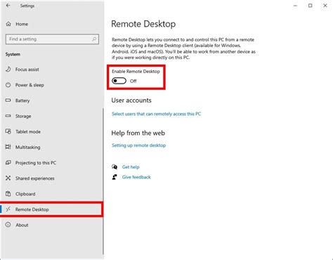 How To Set Up Remote Desktop On A Windows 10 Pc Hellotech How