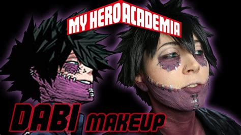 Dabi Boku No Hero Academia Makeup Tutorial Cosplay Halloween My Hero