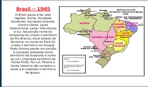 História E Geografia De Rondônia RondÔnia Território E Estado