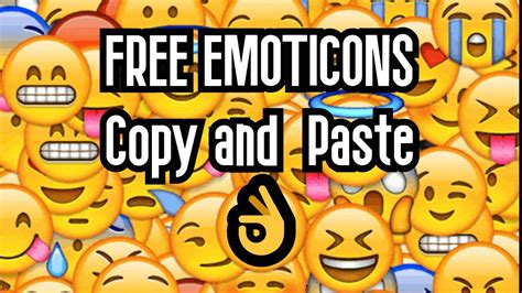 All Emojis To Copy And Paste 😋 ️📋 Youtube