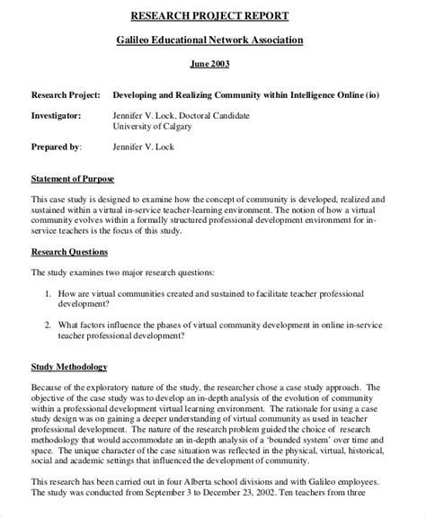 Project Report Sample For Engineering Students Pdf Master Of Template