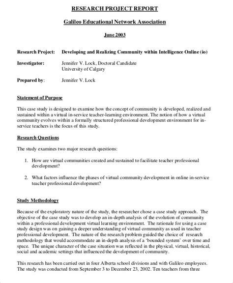 Please understand that these figures mentioned in this layer farming project report may change from time to time and area to area. FREE 9+ Sample Research Project Reports in PDF | MS Word