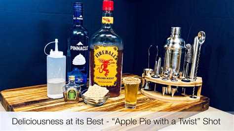 151 proof apple pie shots 1 1/2 cup of sugar 1/2 gallon of apple cider 1/2 gallon of apple juice 1/2 bottle of. "Apple Pie with a Twist" Shot | Deliciousness at its Best ...