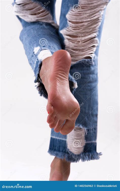 Cute Girl Soles And Foot Stock Photo Image Of Feet 140256962