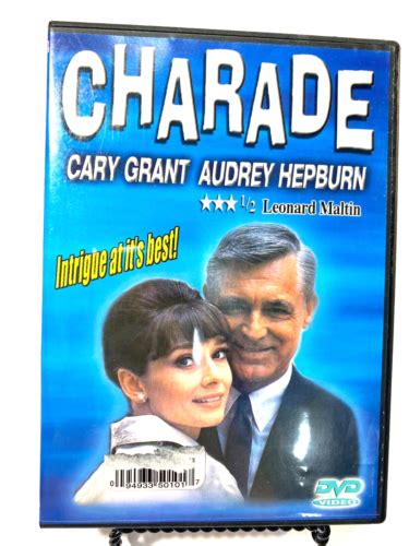 Charade Dvd Cary Grant Audrey Hepburn Walter Matthau Ebay