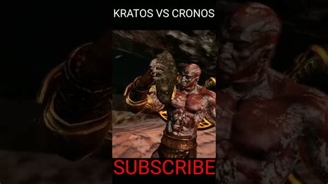Kratos Vs Cronos Part 01 Youtube