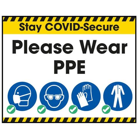 Covid Secure Workplace Labels Infection Control Essentials Safety Signs