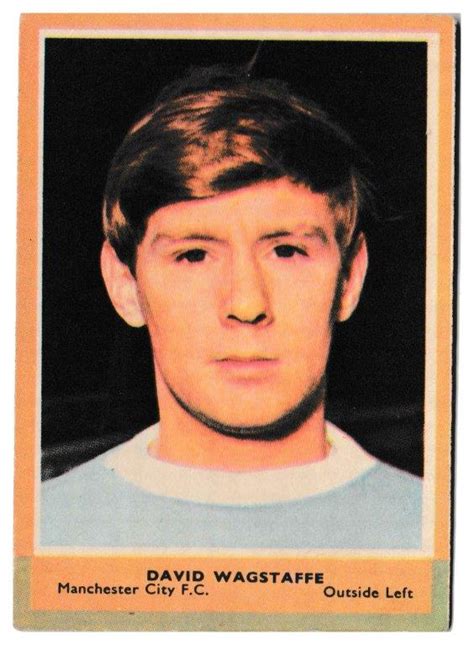 Aandbc ‘footballers 196465 English Series 1 13 David Wagstaffe Man City Cardhawk