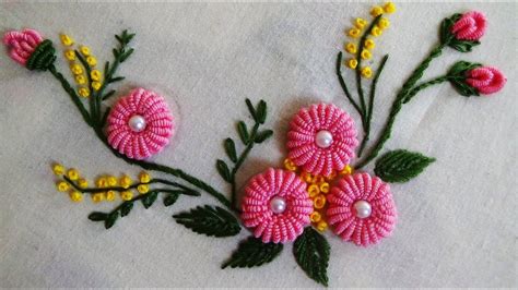 Embroidery Stitches You Can Use To Design Beautiful Flower Patterns