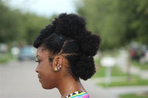 Natural Hairfaux Hawk Pin Up Girl Hairstyle Fashiontolive
