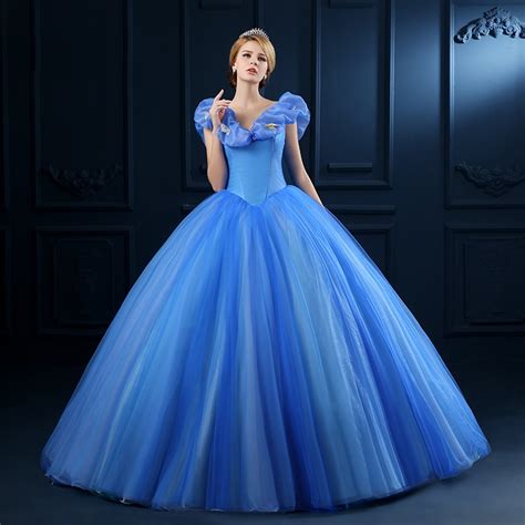 Promgirl 2015 Hot Fashion Romantic Princess Ball Gown Cinderella Dress