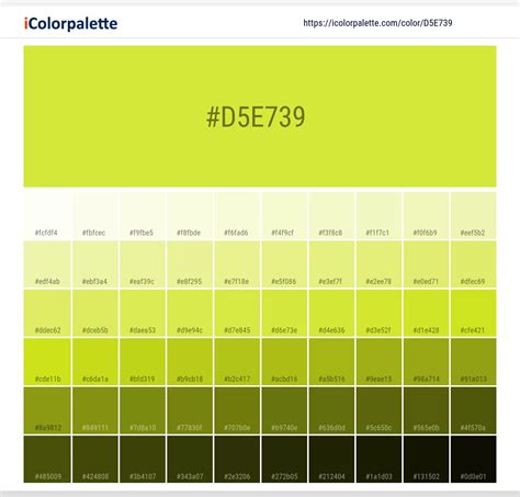 Pantone 388 U Color Hex Color Code D5e739 Information Hsl Rgb